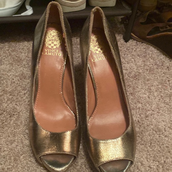 Vince Camuto Shoes - Gold high heels